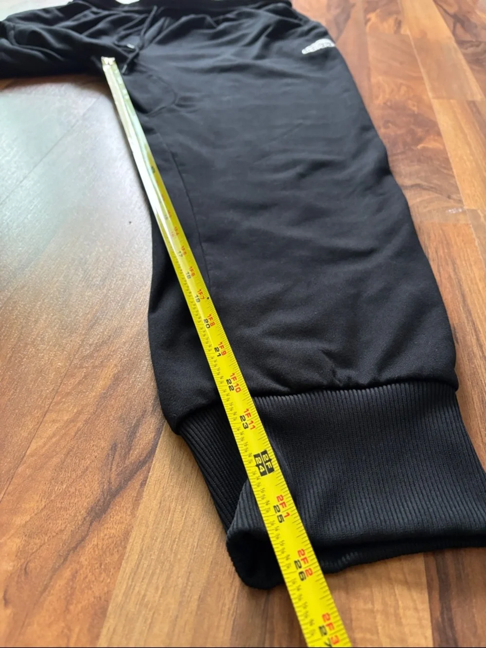 adidas Men’s Black Jogger Sweatpants with Logo Size XL